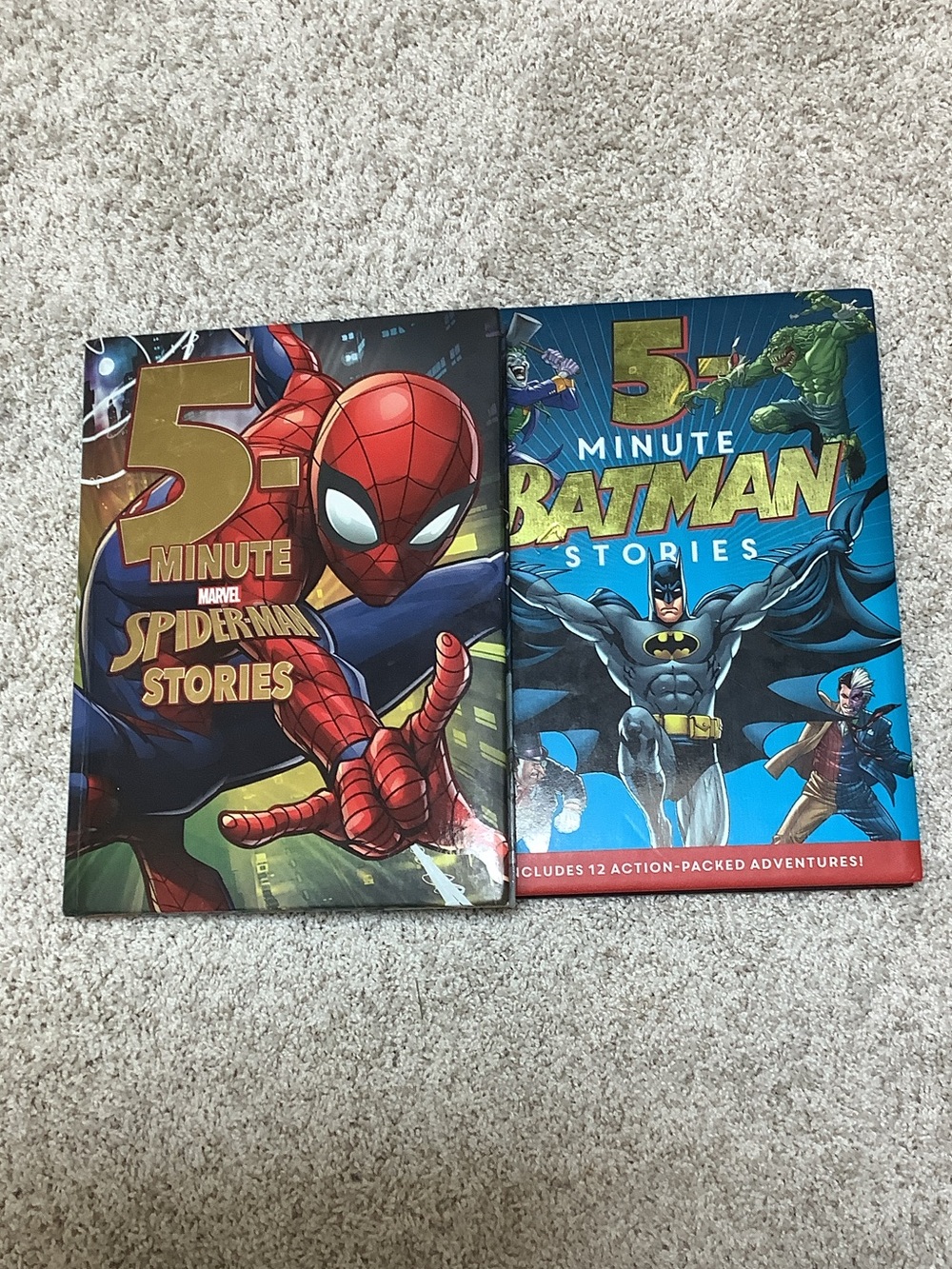 DC and Marvel 5 Minute Stories